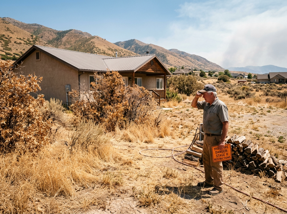 How Summer Dryness Increases Fire Risk Around Payson Properties