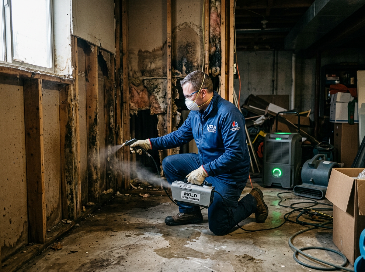 Preventing Mold After Fire and Water Damage in Payson Basements