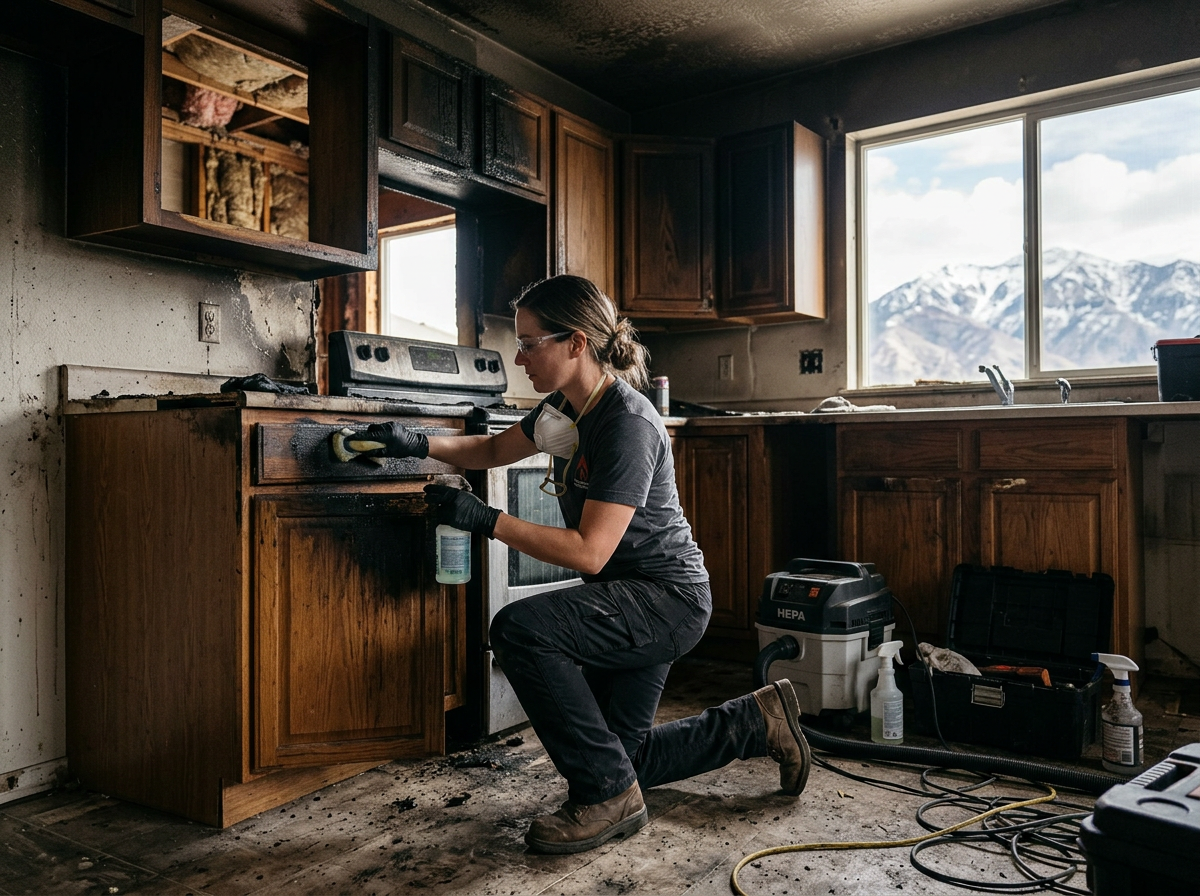 What Affects Fire Damage Restoration Timelines in Utah County