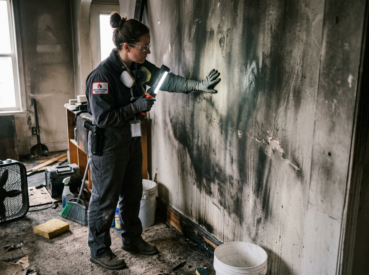 fire and smoke damage restoration in Deweyville